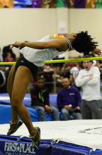 Soroya Hudson recorded a 1.52 on the high jump