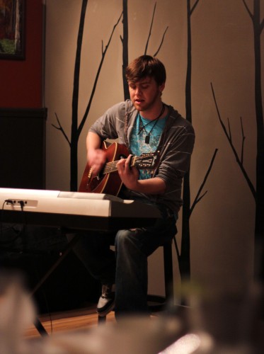 Chris Coakley opened up the show at Madison Station last Tuesday night. Photo Credit: Kelly Pfeister