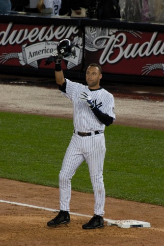 Derek Jeter will miss some playing time with an ankle injury