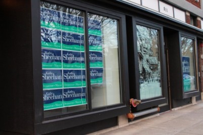 Sheehan’s campaign headquarters is located at 811 Madison Ave. (Photo Credit: Jackson Wang)