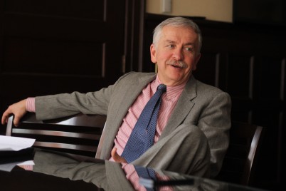 David Szczerbacki suddenly stepped down after serving just one year as college president. (Photo Credit: Kelly Pfeister)