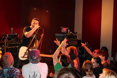 Pentimento was the featured band for Friday’s show and was the last to go on Stage. (Photo Credit: Lauren Halligan) 