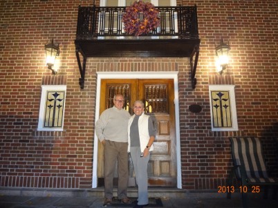 Jerry and Illene Sykes at their Home-1