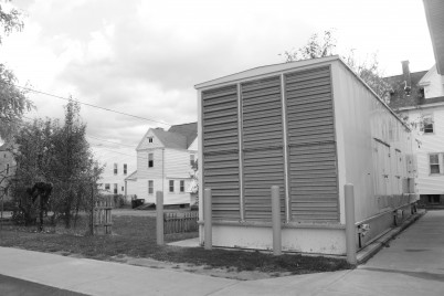 The generator is located by the corner of Partridge and Madison