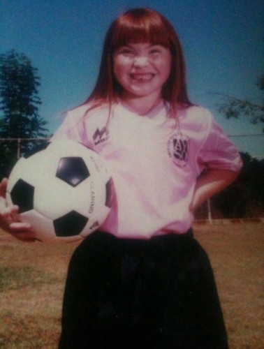 Jessica Gerski started playing soccer at five years old