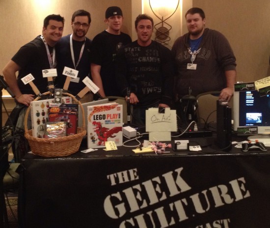 The Geek Cult.ure crew. Photo courtesy of Tom DeCicco.